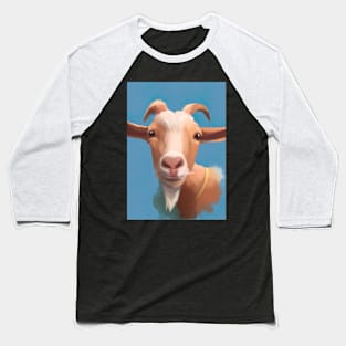 Happy Goat Baseball T-Shirt